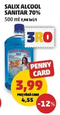 Penny SALIX ALCOOL SANITAR 70% Ofertă