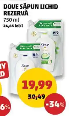 Penny DOVE Săpun lichid rezervă Ofertă