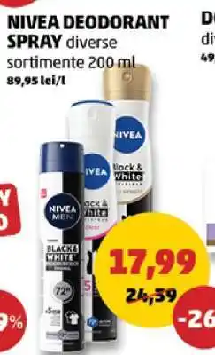 Penny NIVEA Deodorant spray Ofertă