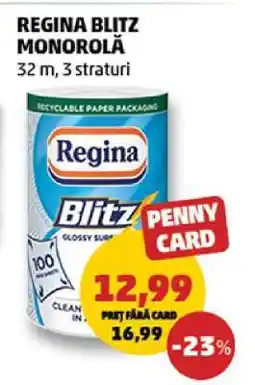 Penny REGINA BLITZ MONOROLĂ Ofertă