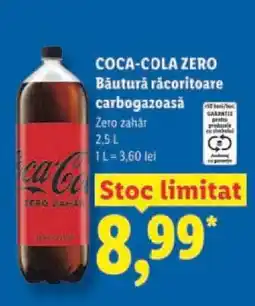 Lidl Coca-Cola zero Ofertă