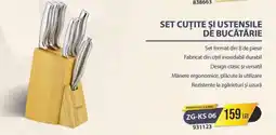 Selgros SET CUȚITE ȘI UTENSILE DE BUCĂTĂRIE Ofertă