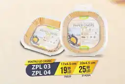 Selgros ZASS Air Fryer Disposable Paper Liners Ofertă
