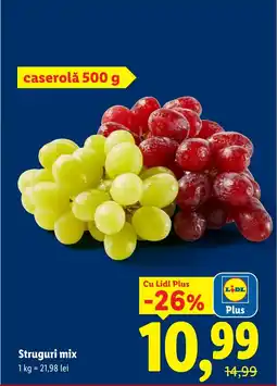 Lidl Struguri mix Ofertă