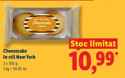 Lidl Cheesecake în stil New York Ofertă
