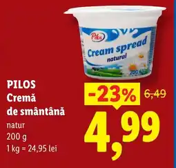 Lidl PILOS Cremă de smântână Ofertă