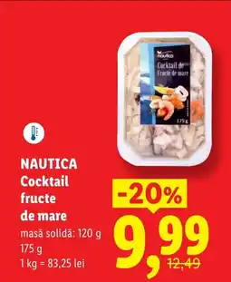 Lidl NAUTICA Cocktail fructe de mare Ofertă