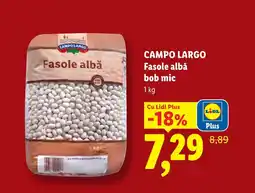 Lidl CAMPO LARGO Fasole albǎ bob mic Ofertă