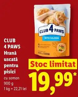 Lidl CLUB 4 PAWS Hrană uscată pentru pisici Ofertă