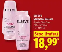 Lidl ELSEVE Şampon/Balsam Ofertă