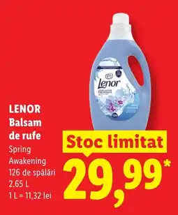 Lidl LENOR Balsam de rufe Ofertă