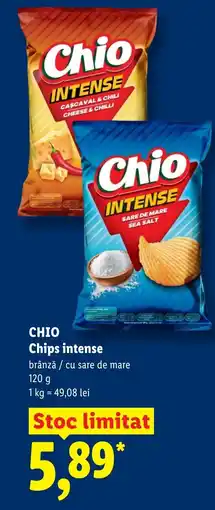 Lidl CHIO Chips intense Ofertă