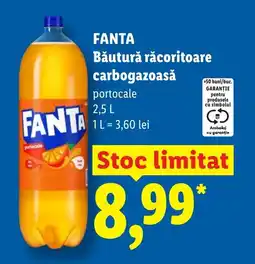 Lidl FANTA Băutură răcoritoare carbogazoasă Ofertă