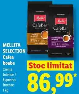 Lidl MELLITA SELECTION Cafea boabe Ofertă