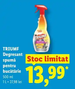 Lidl TRIUMF Degresant spumă pentru bucătărie Ofertă