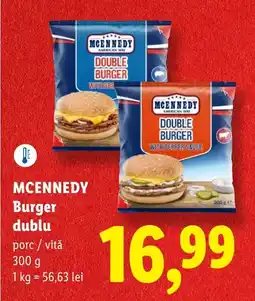 Lidl MCENNEDY Burger dublu Ofertă
