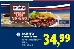Lidl MCENNEDY Coaste de porc Ofertă