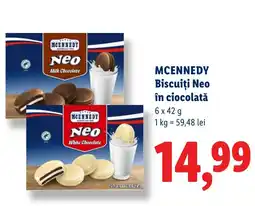 Lidl MCENNEDY Biscuiţi Neo în ciocolată Ofertă