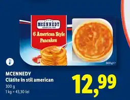 Lidl MCENNEDY Clătite în stil american Ofertă