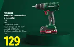 Lidl PARKSIDE Bormaşină cu acumulator şi încărcător Ofertă