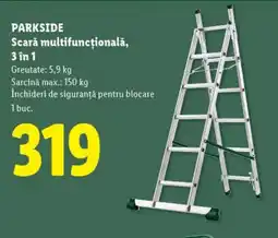 Lidl PARKSIDE Scară multifuncțională 3 in 1 Ofertă