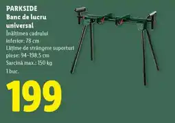 Lidl PARKSIDE Banc de lucru universal Ofertă