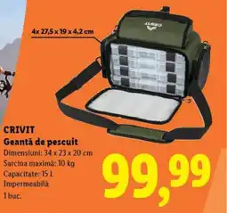 Lidl CRIVIT Geantă de pescuit Ofertă