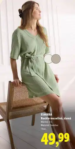 Lidl ESMARA Rochie muselinǎ, damă Ofertă