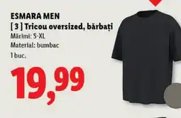 Lidl ESMARA MEN Tricou oversized, bărbați Ofertă