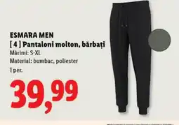 Lidl ESMARA MEN Pantaloni molton, bărbați Ofertă