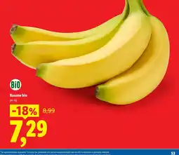 Lidl Banane bio Ofertă