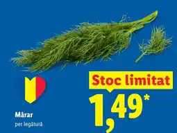 Lidl Mărar Ofertă