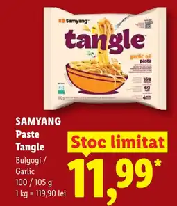Lidl SAMYANG Paste Tangle Ofertă