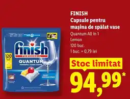 Lidl FINISH Capsule pentru maşina de spălat vase Ofertă