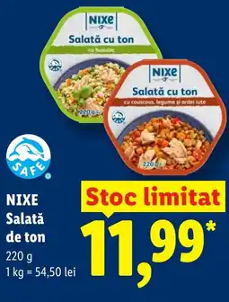Lidl NIXE Salată de ton Ofertă