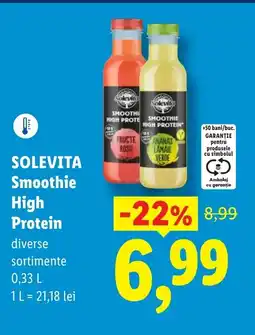 Lidl SOLEVITA Smoothie High Protein Ofertă