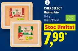 Lidl CHEF SELECT Humus bio Ofertă