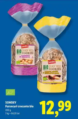Lidl SONDEY Fursecuri crocante bio Ofertă