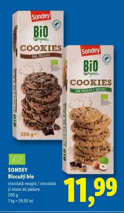 Lidl SONDEY Biscuiți bio Ofertă