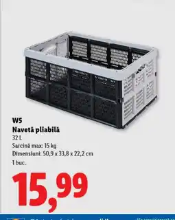 Lidl W5 Navetǎ pliabilǎ Ofertă