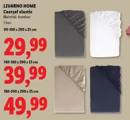 Lidl LIVARNO HOME Cearsaf elastic Ofertă