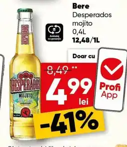 PROFI Bere Desperados mojito Ofertă