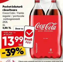 PROFI Coca Cola / Fanta Pachet băutură răcoritoare Ofertă