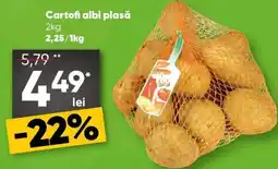 PROFI Cartofi albi plasă Ofertă