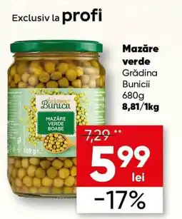 PROFI Mazăre verde Grădina Bunicii Ofertă