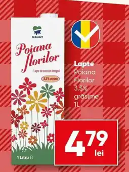 PROFI Lapte Poiana Florilor Ofertă