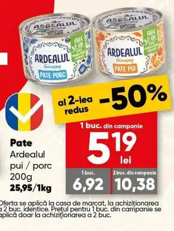 PROFI Pate Ardealul Ofertă