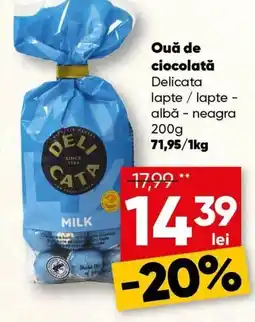 PROFI Ouǎ de ciocolată Delicata Ofertă