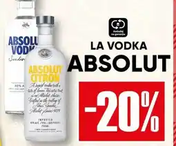 PROFI La vodka Absolut Ofertă
