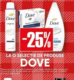 PROFI La o selectie de produse Dove Ofertă